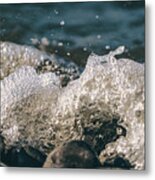 Lake Erie Waves Metal Print