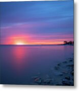 Lake Michigan Sunrise Metal Print