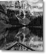 Lake Moraine Reflections Metal Print