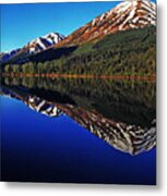 Lake Reflection Metal Print