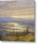 Lake Squam From Red Hill, 1874 Metal Print