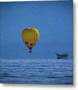 Lake Tahoe Balloon Metal Print