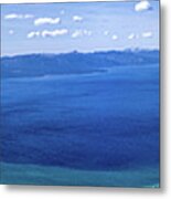 Lake Tahoe Panorama - California And Nevada Metal Print