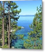 Lake Tahoe Viewed From Sand Harbor Metal Print