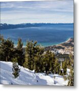 Lake Tahoe Vista Metal Print