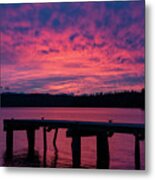 Lake Washington Sunrise Metal Print