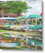 Lake Wingra Marina Metal Print