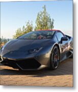 Lamborghini Huracan Roadster Metal Print