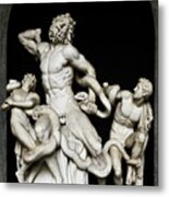 Laocoon And His Sons Metal Print