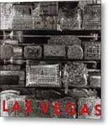 Las Vegas Bling Metal Print