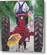 Late For The Parade Metal Print