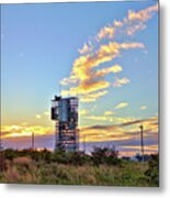 Launch Complex 17 At Sunset Metal Print