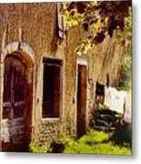 Laundry Day Provencal Metal Print