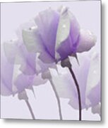 Lavender Roses Metal Print