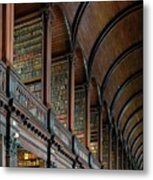 Left Wing Of The Long Room Metal Print