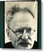 Leon Trotsky Poster Mexico City Metal Print