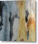 Leopard Tree Bark Abstract No 2 Metal Print