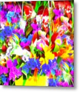 Les Jolies Fleurs Metal Print