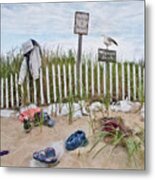 Life's A Beach Metal Print