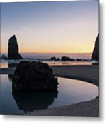 Light And Tide Metal Print