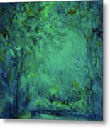 Light In The Forest Metal Print