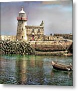 Lighthouse At Howth, Ireland Metal Print