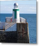 Lighthouse On Isle Of Man Metal Print