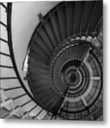 Lighthouse Spiral Staircase Metal Print