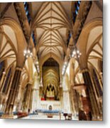 Lincoln Cathedral Metal Print