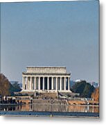 Lincoln From Afar Metal Print