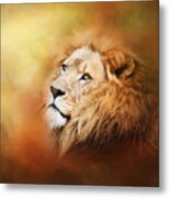 Lion - Pride Of Africa II - Tribute To Cecil Metal Print