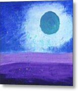 Lisa's Moonlight Metal Print