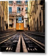 Lisbon Scene Metal Print