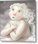 Little Angel Metal Print