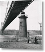 Little Red Lighthouse, 1961 Metal Print