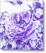 Little Tiny Or Thumbelina. Lavender Metal Print