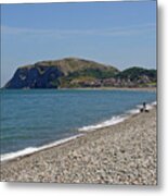 Llandudno Beach Metal Print