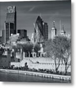 London Cityscape 2 Metal Print