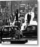 'london Rush Hour' Metal Print