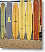 Longboards, Newport Beach, California Metal Print