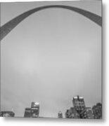Looking Up To The Gateway Arch Metal Print