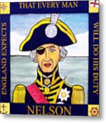 Lord Nelson Metal Print