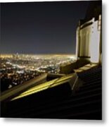 Los Angeles Skyline From The Griffith Observatory Metal Print