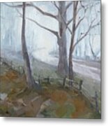 Lost In The Mist Metal Print