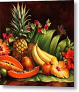 Lots Of Fruit Metal Print