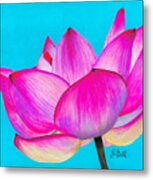 Lotus Metal Print