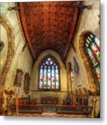 Loughborough Church - Altar Vertorama Metal Print