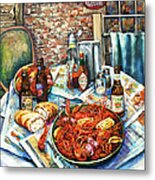 Louisiana Saturday Night Metal Print