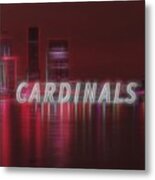 #louisville #cardinals Metal Print