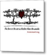 Love In The Air Metal Print